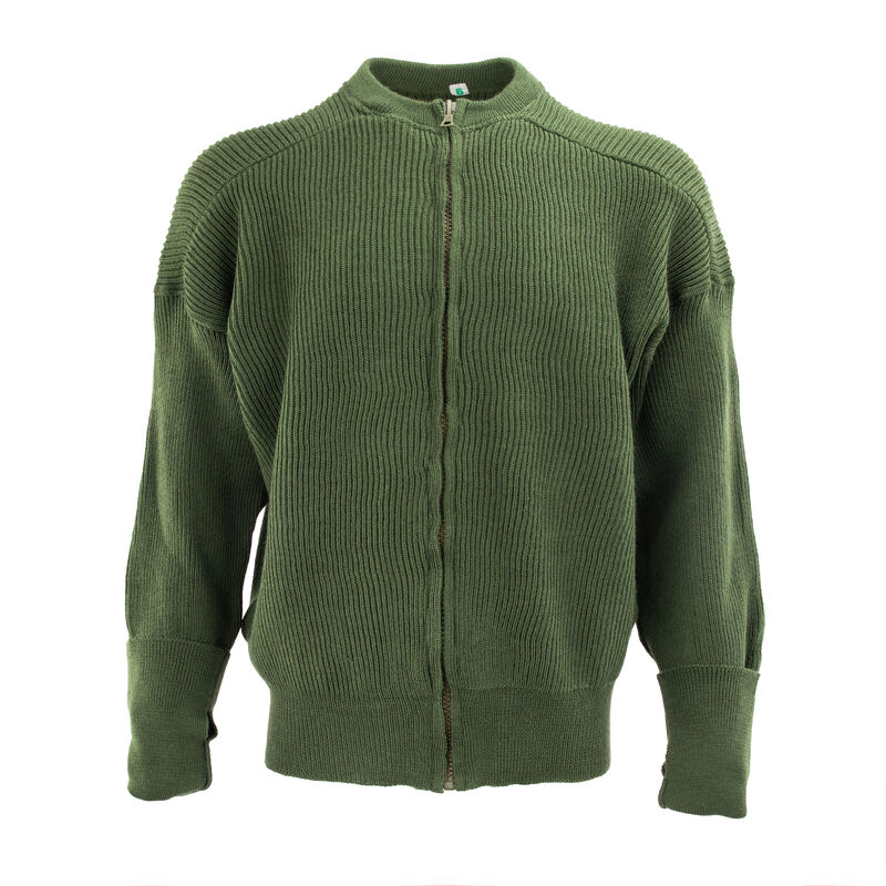 Swedish Army OD Wool Commando Sweater | Issued, , large image number 0